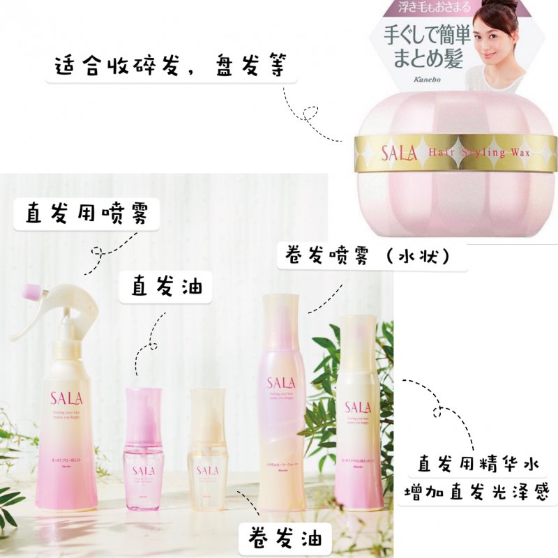 日本女生發型必備好物（固定，濕發好物）