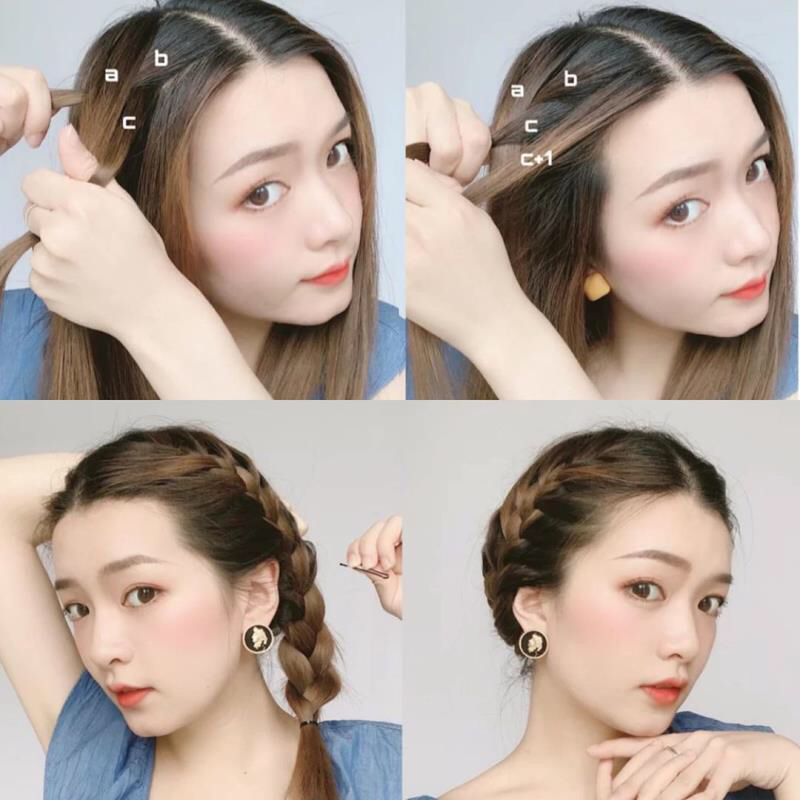 減齡又元氣感UP的4款夏日清涼編發(fā)完整教程