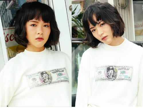 小巴短脖子短女生適合燙發(fā)發(fā)型圖片