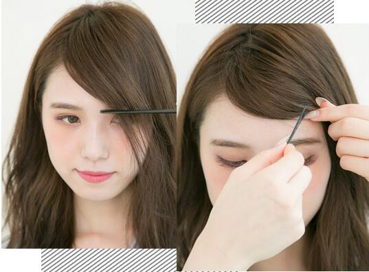 2022最新好看劉海編發發型圖片
