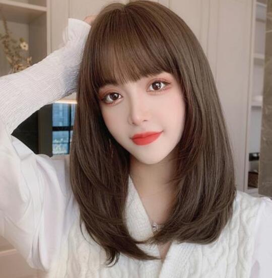 2022直發發型女中長發,純美又可愛的仙女都愛這樣的直發