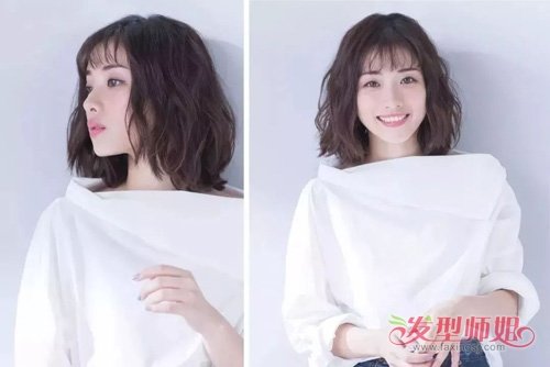 女生夢幻蛋卷頭發時尚顯仙境打造出日韓系風短頭發還你青春