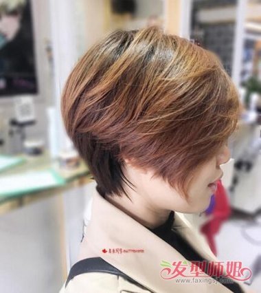 眾多女生摩卡短波波頭好打理嗎摩卡短波波頭發型圖片比較別致的款式