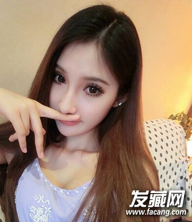 2022最新女生甜美直發發型