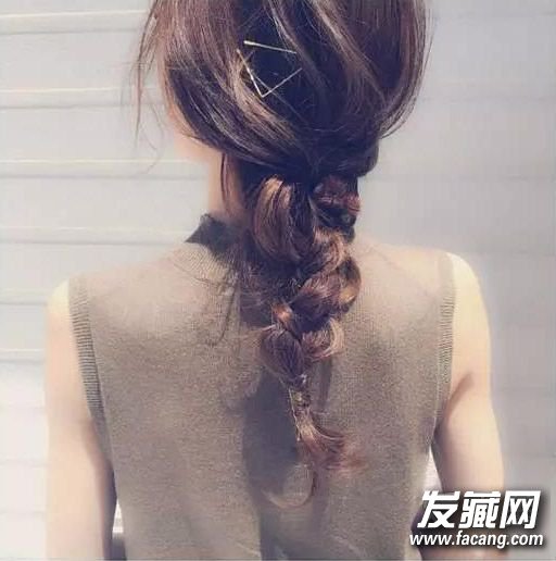 長發簡單扎法發型12款扎發UP你的時尚指數