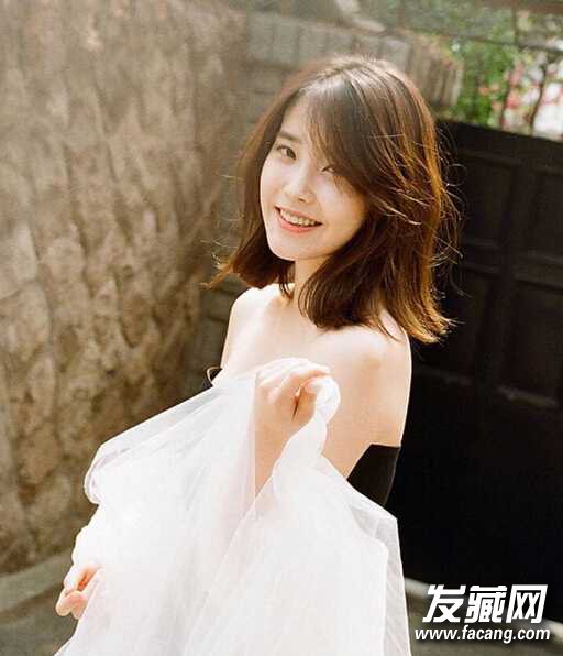 女生齊肩發型圖片，慵懶造型主要看氣質