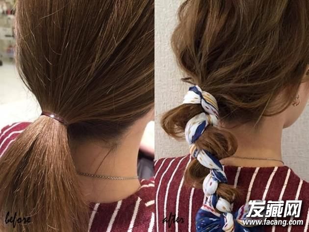 中長發必學3款實用編發教程夏季編發發型扎法