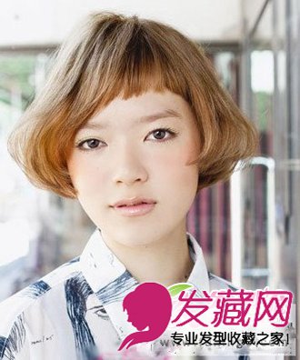 優(yōu)雅知性氣息的荷葉頭短卷發(fā)發(fā)型萌動你的雙眼