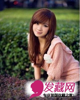 蓬松長發麻花辮締造甜美小女生