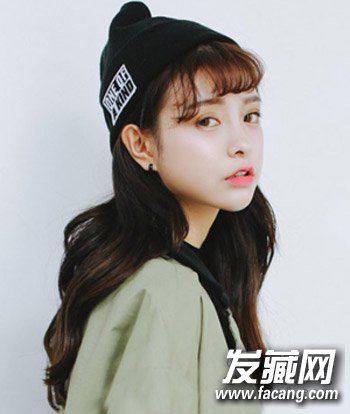 韓式劉海超百搭最新空氣劉海發(fā)型圖片