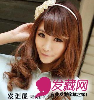 發型設計圖片女時髦卷發發型圖片