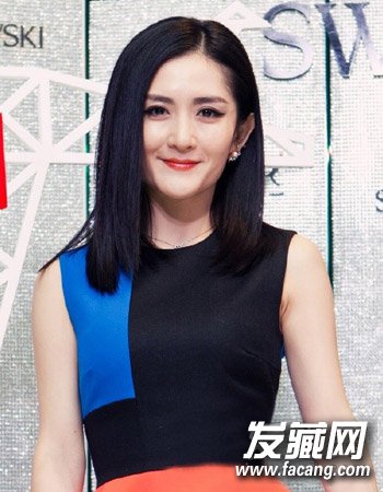 《偶像來了》謝娜發型坡姐留長發十足清新自然風