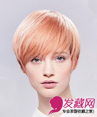 長臉MM個性短發適合長臉的短發發型