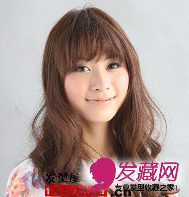 新春佳節(jié)選微凌亂長卷發(fā)擁有小臉