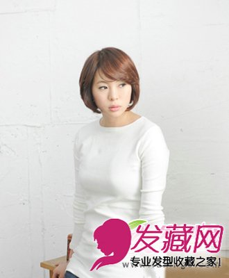 光滑柔軟的女生短發(fā)盡顯個性魅力