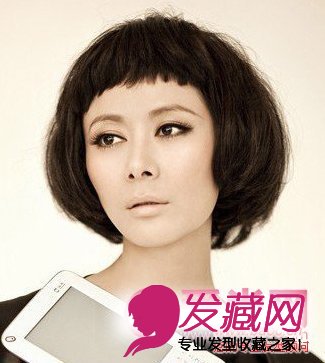 短發(fā)女生齊劉海發(fā)型圖片好看又修臉