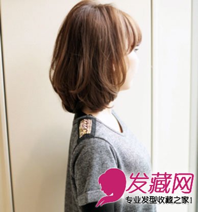 側分齊劉海可愛又大方齊頸短發更為利落可愛