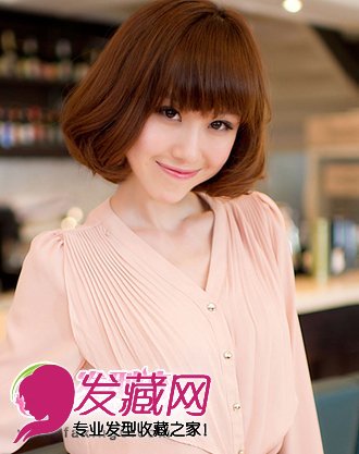 時尚百搭靈動優雅女生梨花頭發型