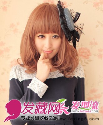 最新修顏中短發梨花頭發型圖片