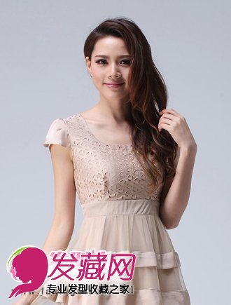俏麗好看的長發(fā)發(fā)型秀出柔情美麗