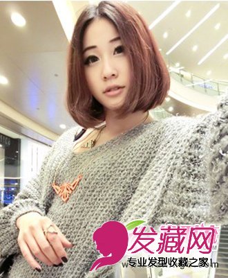 氣質中分劉海發型蓬松的卷發發型