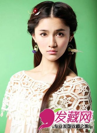 溫婉淑女最愛唯美小清新長發發型